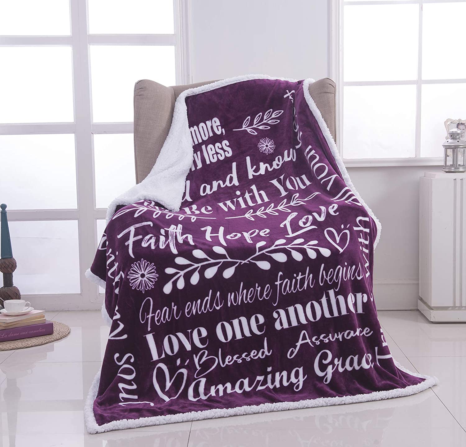 Faith,Hope retailer Love Blanket Ladder