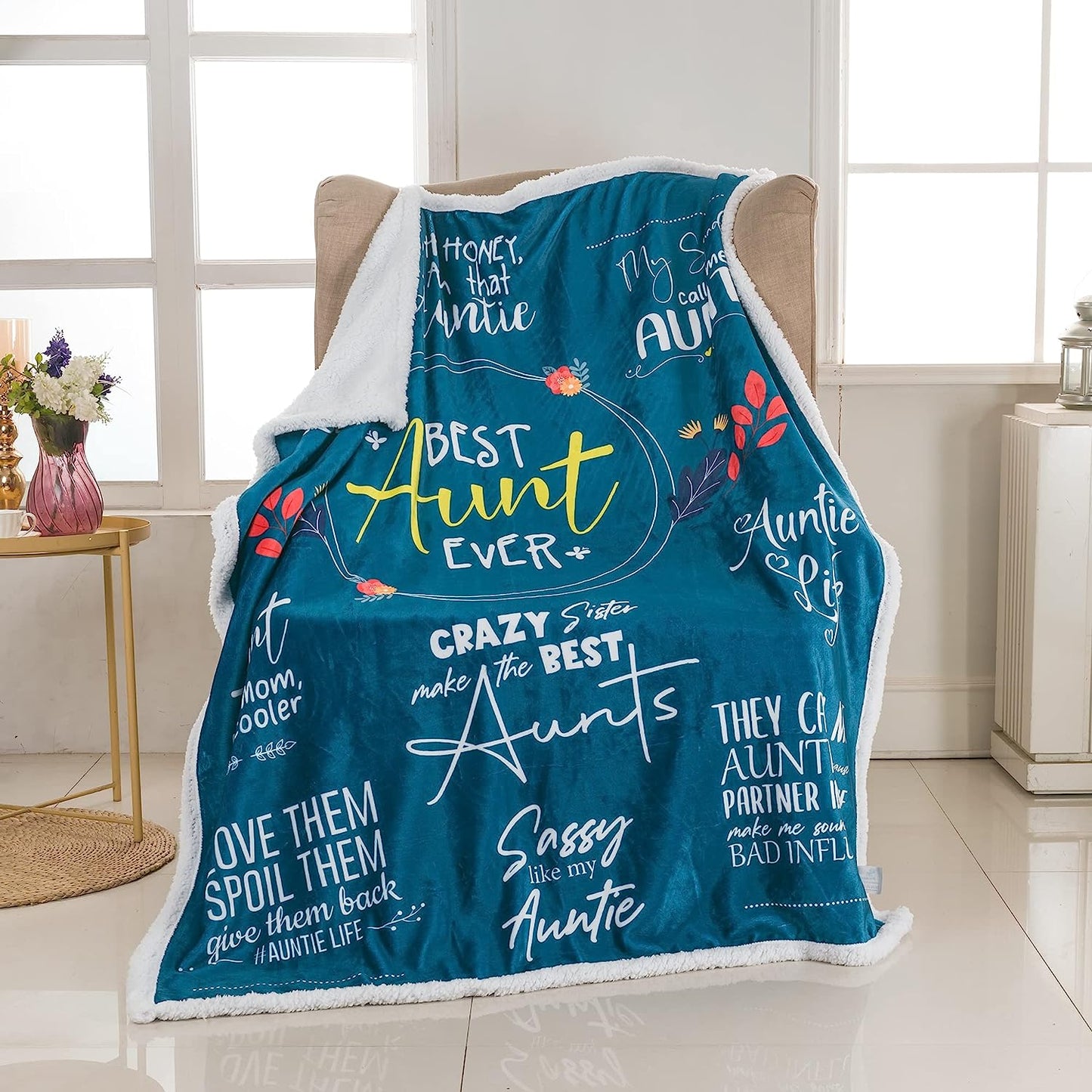 Hilarious Aunt Blanket That Tickle Your Aunt's Funny Bone