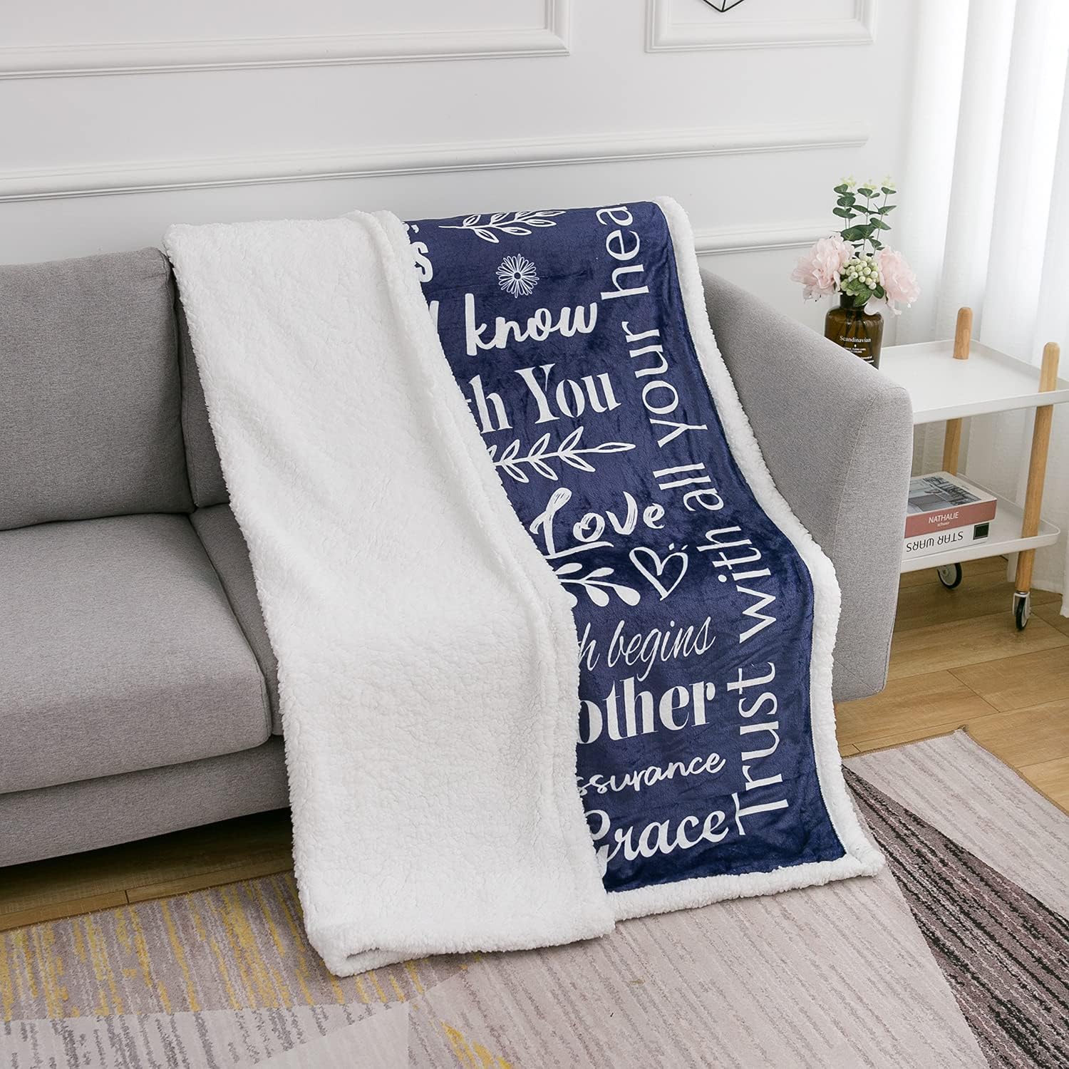 Faith,Hope Love high quality Blanket Ladder