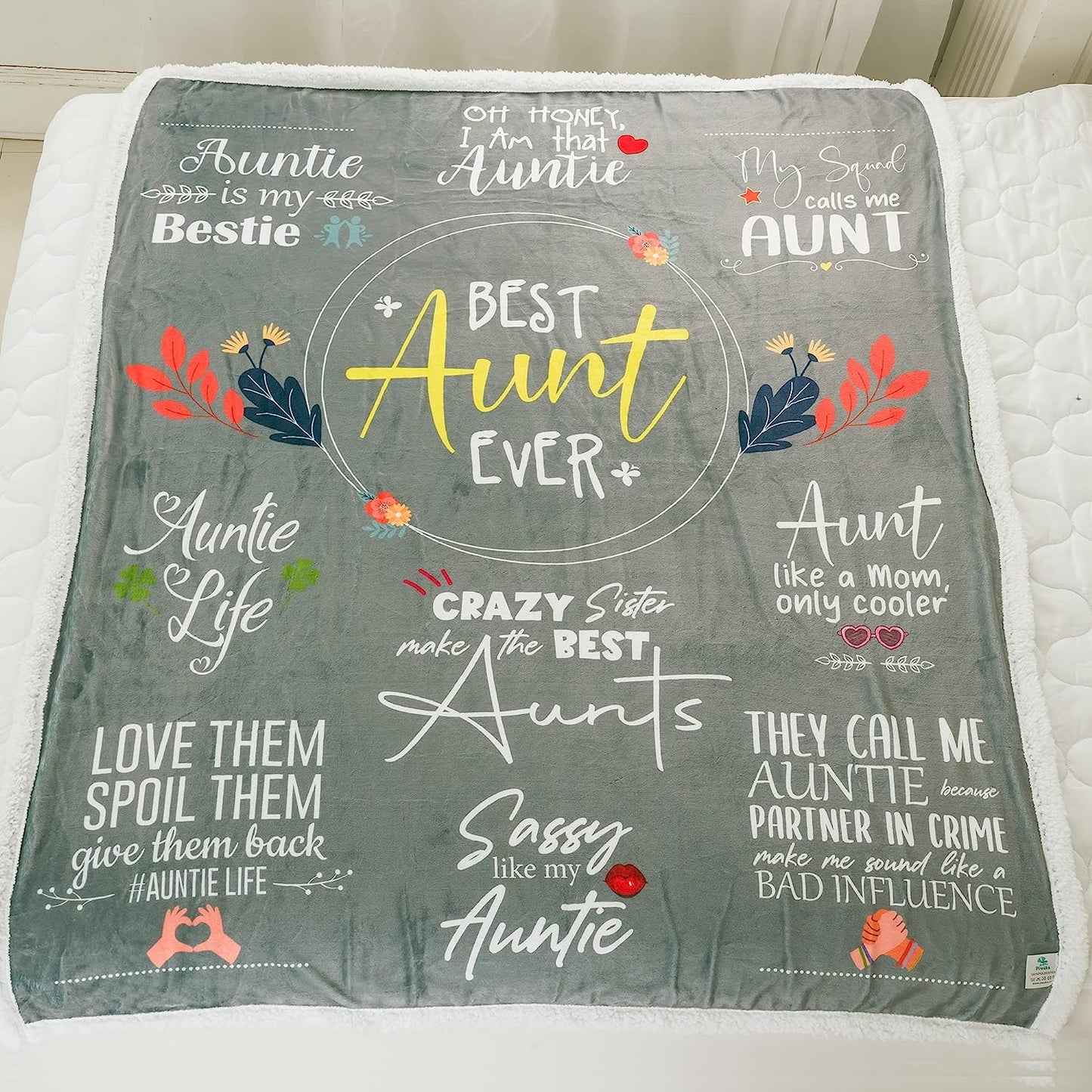 Hilarious Aunt Blanket That Tickle Your Aunt's Funny Bone