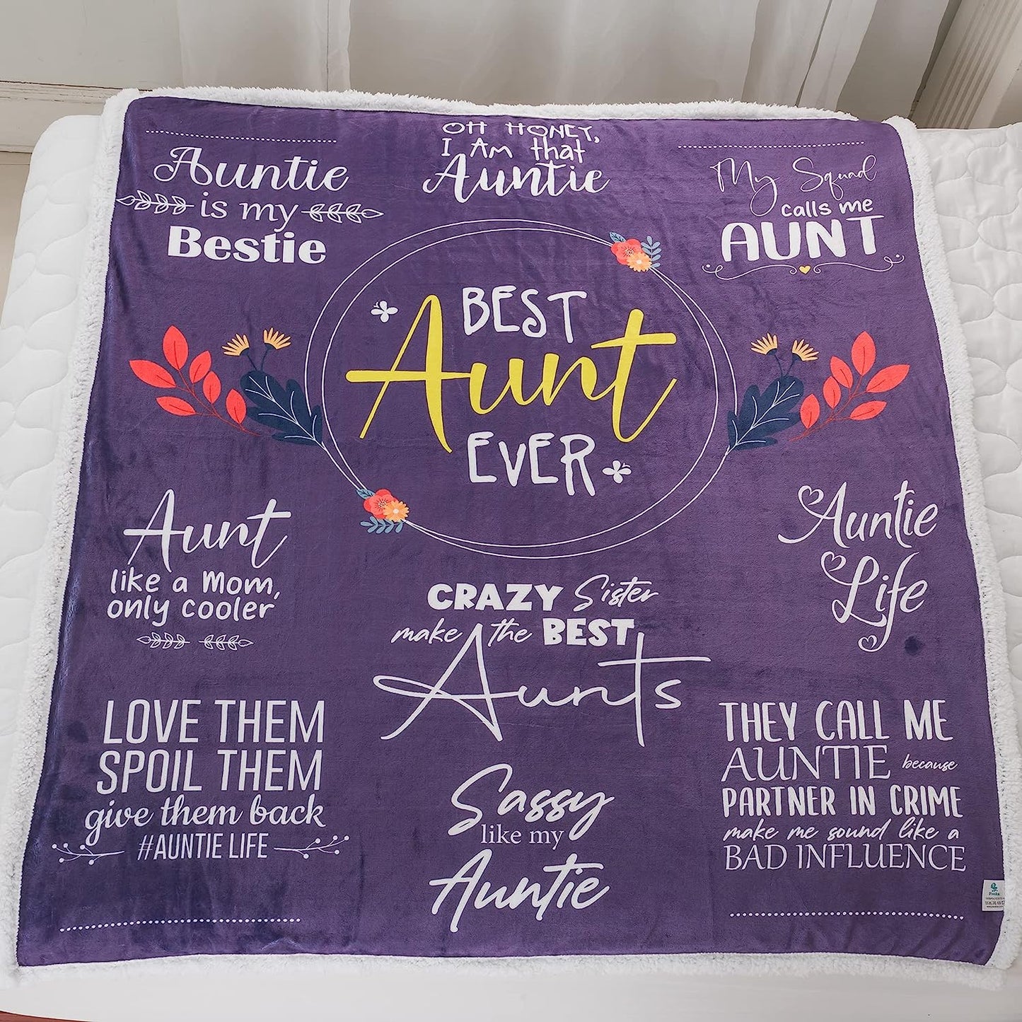 Hilarious Aunt Blanket That Tickle Your Aunt's Funny Bone