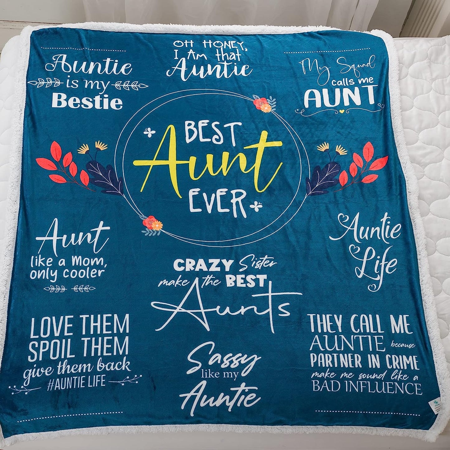 Hilarious Aunt Blanket That Tickle Your Aunt's Funny Bone