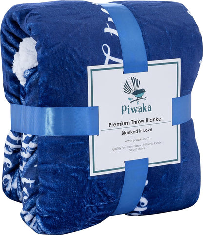 Piwaka Best Mom Ever Blanket, a Funny Gift That Ticks All The Right Boxes - Bring Laughter & Warmth to Your Beloved Mother: Christmas, Mother's Day, Birthday Gifts for Mom